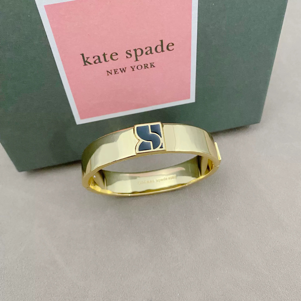 kate spade Inlaid Enamel Letters Bracelet